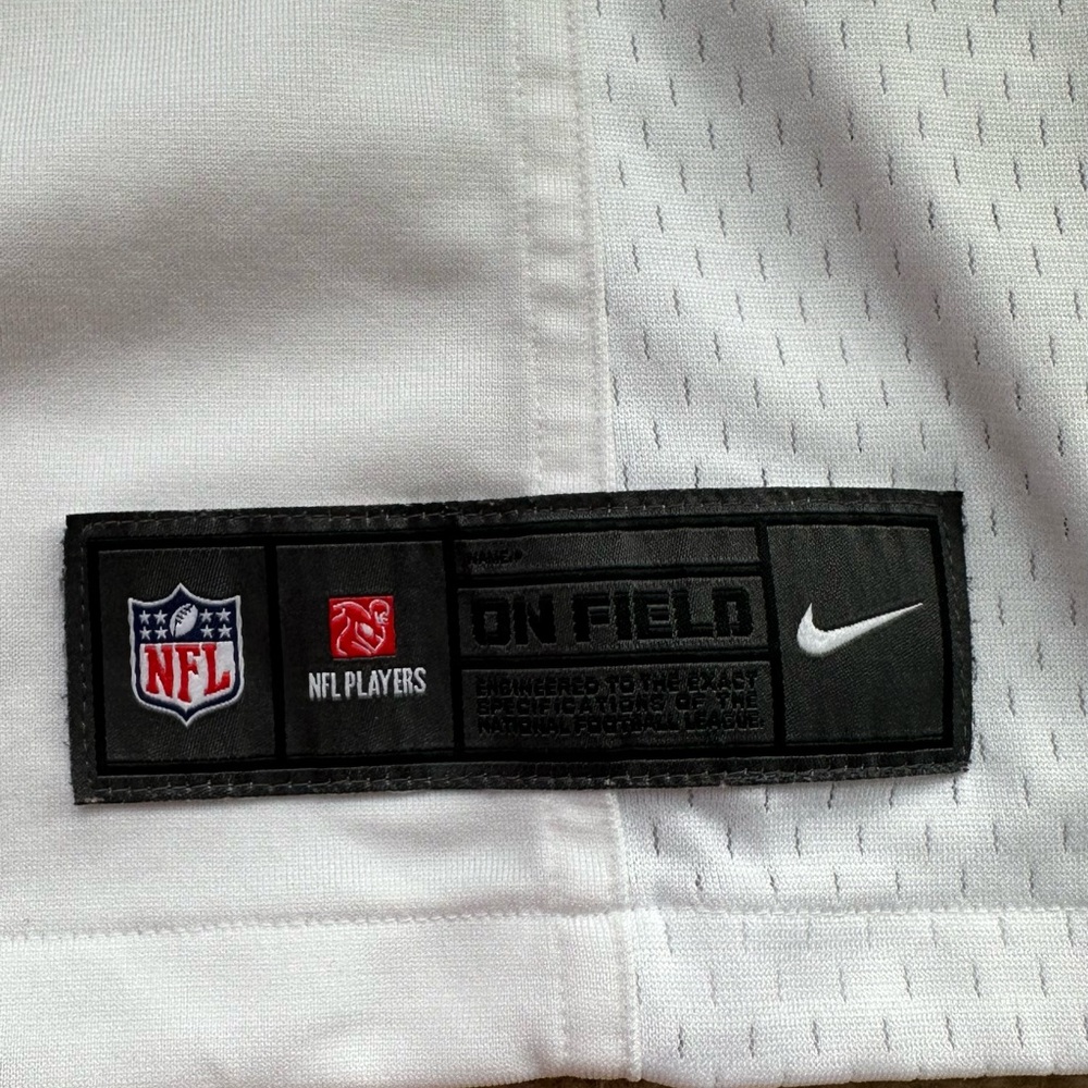 Nike NFL Women's Small On Field White & Blue #82 Jason Witten Football Jersey - Picture 4 of 7